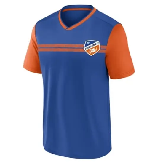 MLS FC Cincinnati Men's Shoot Out V-Neck Jersey image {1}
