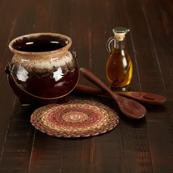 Ginger Spice Jute Trivet 8 image {2}