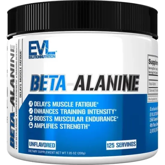 Evlution Nutrition Beta-Alanine - Strength & Endurance - 125 Servings image {3}