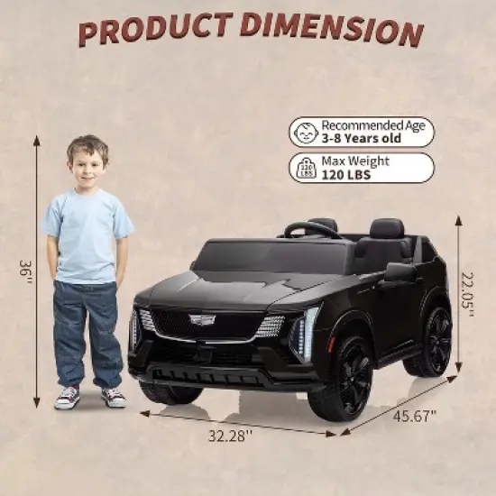 24V Ride On Car, Licensed Battery Powered Electric Vehicle w/Remote Control, 2 Seater image {4}