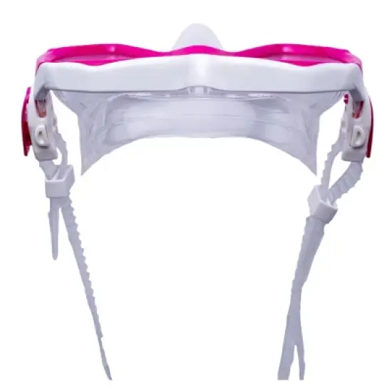 Hawaii Divers Orca Jr Snorkel Mask&ndash; White/Pink (Ages 8&ndash;14) image {3}