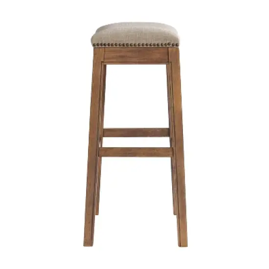 Set of 2 Williston Bar Height Stools - Alaterre Furniture image {4}