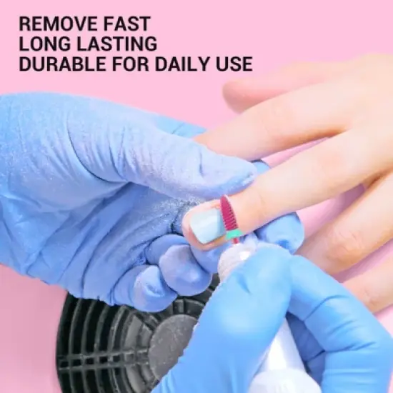 MelodySusie Long Flame Nail Drill Bits, 3/32'' Carbide Tungsten Bits, Suitable for Manicure Pedicure Cuticle Gel Polishing, Beginners Bits image {5}