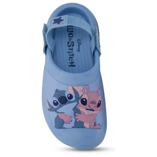 Lilo and Stitch Girls Clog Sandal &ndash; Stitch Youth Molded EVA Clog Sandal - Lightweight & Adorable for All-Day Comfort (Blue, 12) image {2}