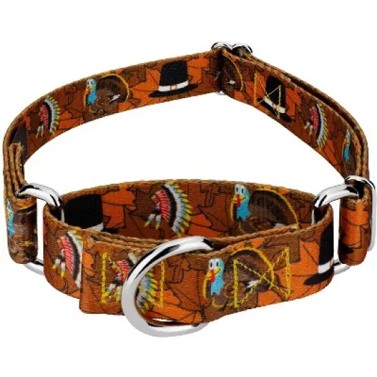 Country Brook Petz Thanksgiving Tradition Martingale Dog Collar image {7}