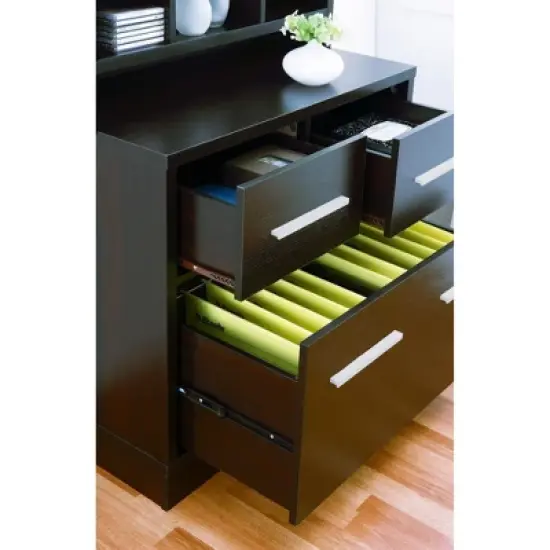 Martin Bureau Table Cappuccino - HOMES: Inside + Out image {2}