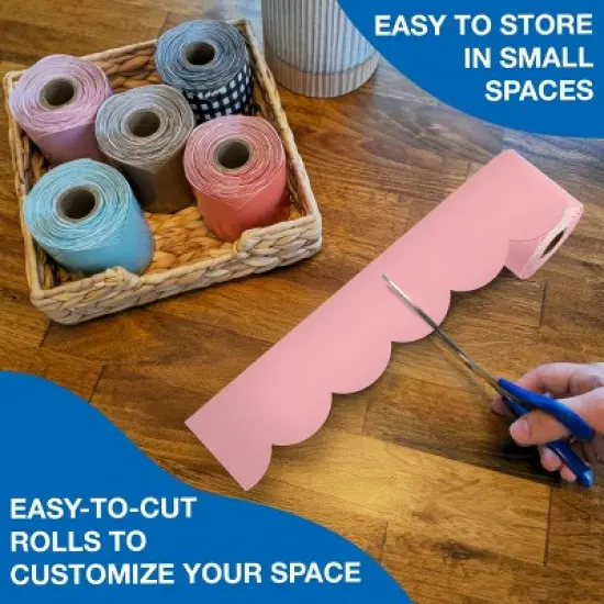 Carson Dellosa Education 65' Modern Boho 5 Pack Rolled Bulletin Board Border Set (5 rolled borders) image {4}