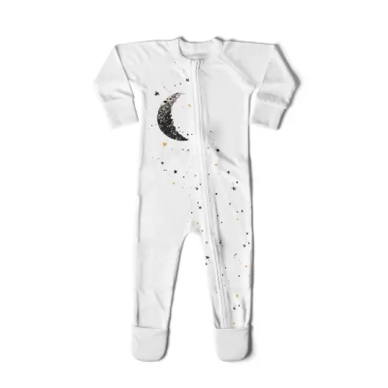 Goumikids Viscose made from bamboo + Organic Cotton Sleep and Play Zippered Jumpsuit image {8}