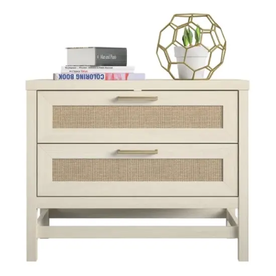 Ameriwood Home Lennon 2 Drawer Nightstand image {3}