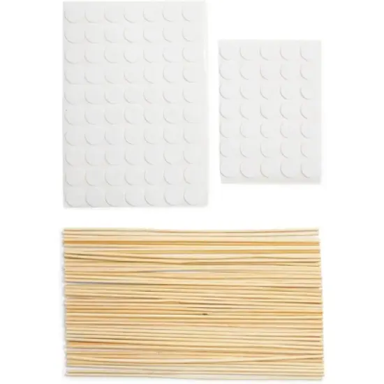 Sparkle and Bash 72 Piece Photo Props for Rustic Wedding Party Decorations image {3}