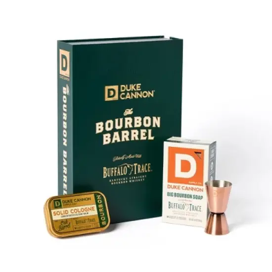 Duke Cannon Supply Co. Men's Buffalo Trace Bourbon Barrel Gift Set - 3pc image {7}