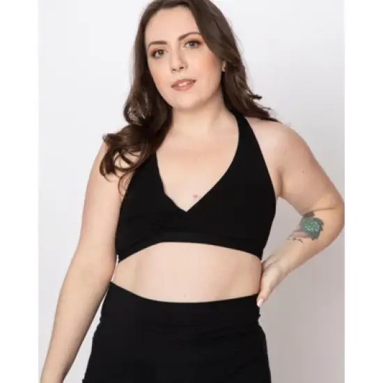 AnaOno Women's Niya Post-Surgery Recovery Pullover Lounge Bra  image {7}