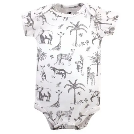 Hudson Baby Infant Boy Cotton Bodysuits, Vintage Safari image {1}