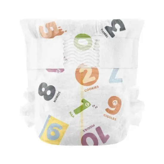 Babyganics Disposable Diapers Box - Size 4 - 60ct image {2}