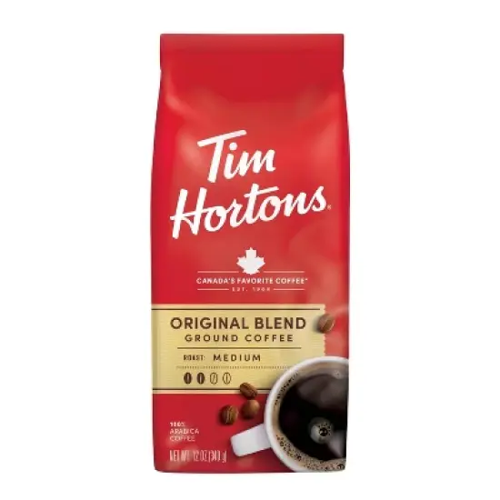 Tim Hortons Medium Roast Ground Coffee  image {8}