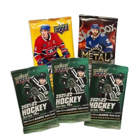Hockey Trading Card Blaster Box image {2}