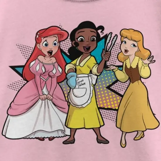 Girl's Disney Comic Book Princesses T-Shirt image {1}