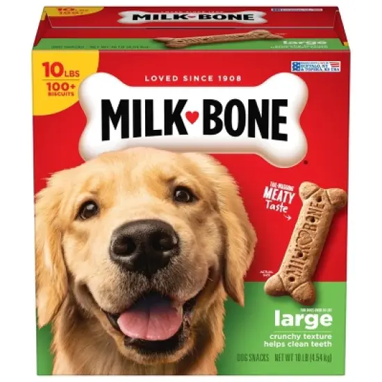 Milk-Bone Beef Biscuits Large Dog Treats image {6}