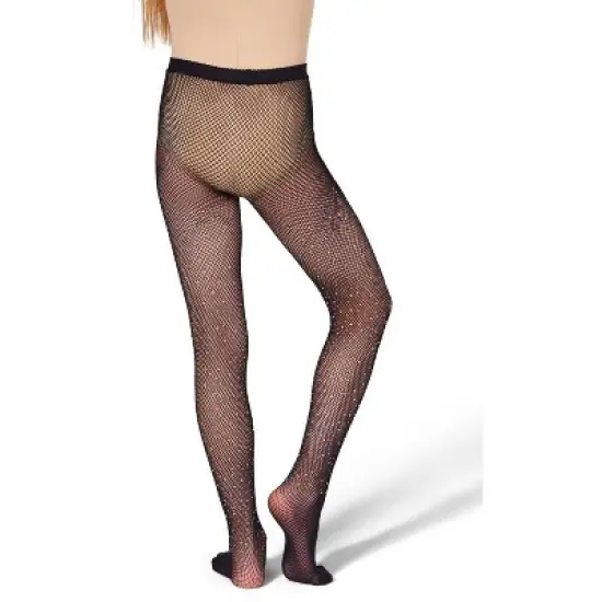 Capezio Girl's All-Over Rhinestone Tight - Child image {2}
