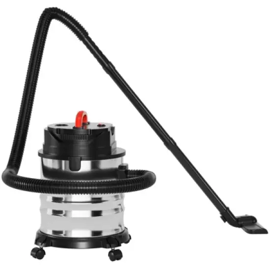 Topteng 5 Gallon Steel Stainless Wet/Dry Canister Vac Shop Vacuum Cleaner 1800W image {1}