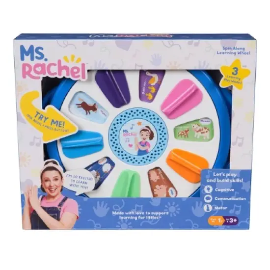 Ms. Rachel Spin Along Learning Wheel image {1}