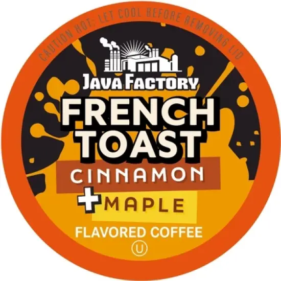 Java Factory French Toast Flavored Coffee for Keurig K Cup Brewers, 80 Count image {3}