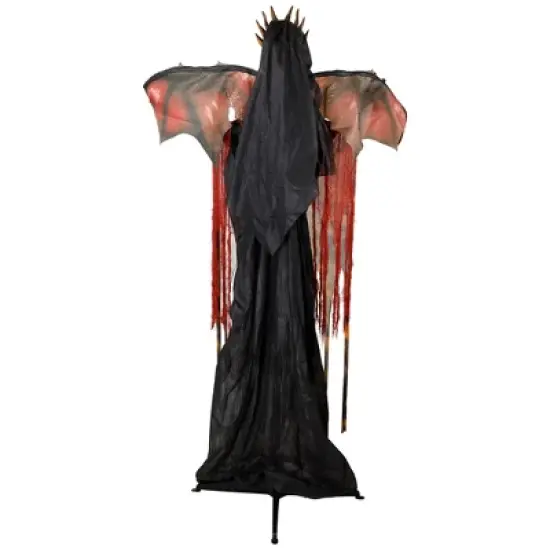 Northlight Lighted and Animated Standing Dragon Man with Sound Halloween Figure - 5.75' image {6}
