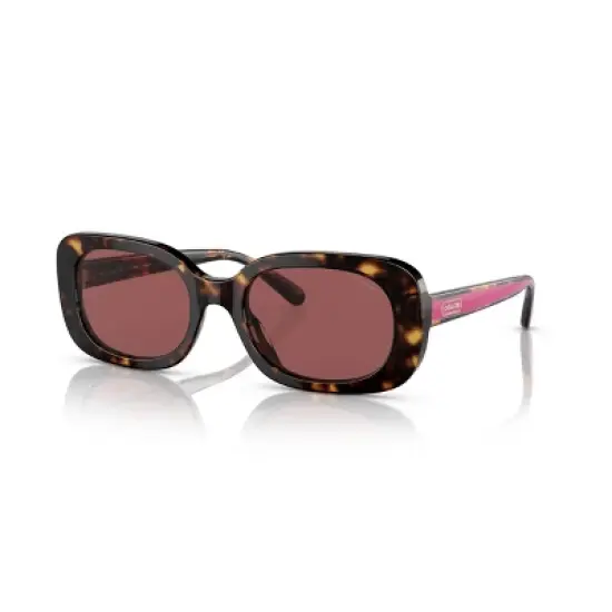 Coach HC8358U 54mm Female Oval Sunglasses image {6}