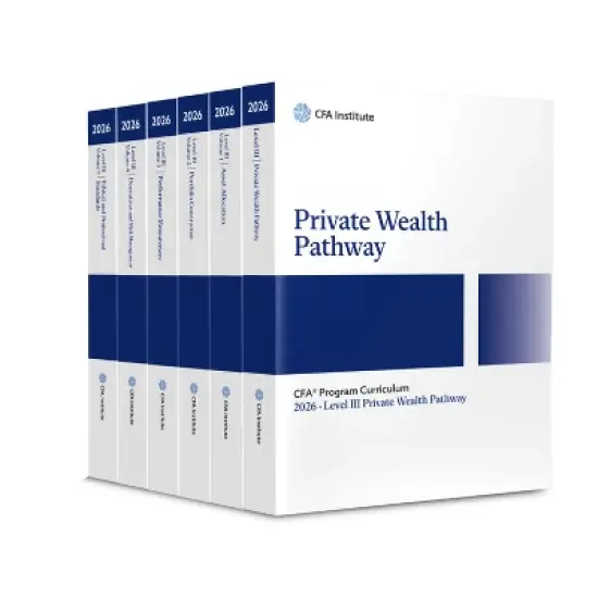 2026 Cfa Program Curriculum Level III Private Wealth Pathway Box Set - by  Cfa Institute (Paperback) image {1}