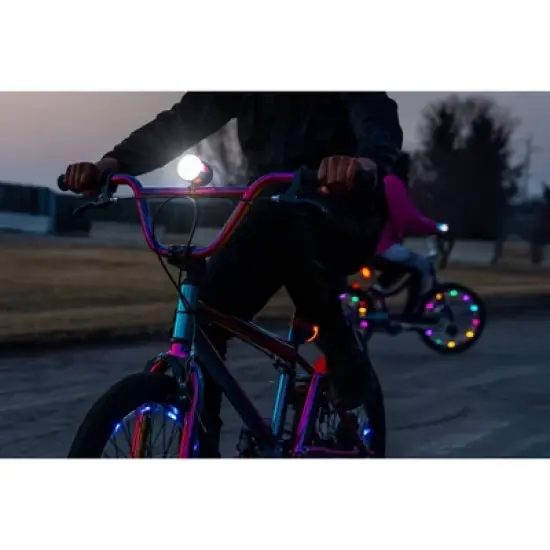 Brightz Ride LED - Flame: Silicone & ABS Bike Light, Handlebar & Seat Post Mount image {8}