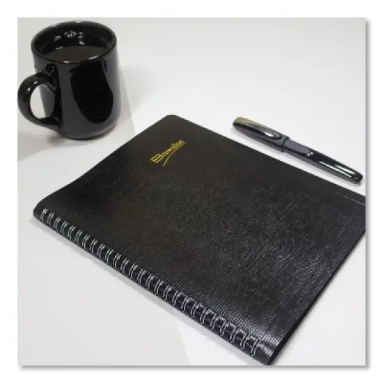 Essential Collection 14-Month Ruled Monthly Planner, 8.88 x 7.13, Black Cover, 14-Month: Dec 2025 to Jan 2027 image {3}