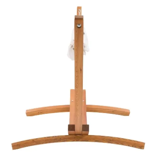 Wood Frame Free Standing Sling Hammock - Beige - CorLiving image {5}