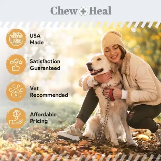 Chew + Heal Wild-Caught Omega Skin + Coat Softgels Made with Wild-Caught Fish Oil Supplement for Dogs & Cats, 180 count image {8}