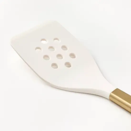 Stainless Steel and Nylon Slotted Turner - Figmint&trade; image {2}