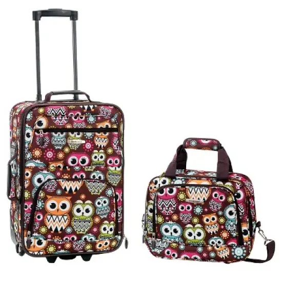 Rockland Fashion 2pc Softside Luggage Set image {10}