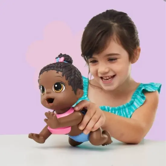 Baby Alive Lil Snacks Black Hair image {2}