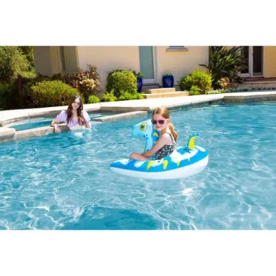 Poolmaster Rainbow Unicorn Inflatable Swimming Pool Float image {4}