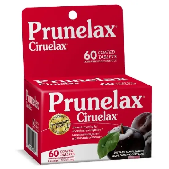 Prunelax Ciruelax Laxatives Tabs - 60ct image {8}