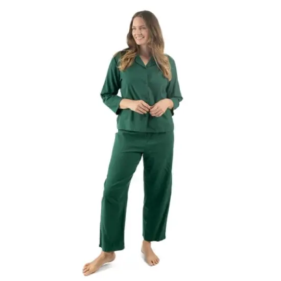 Leveret Womens Two Piece Flannel Christmas Pajamas image {5}