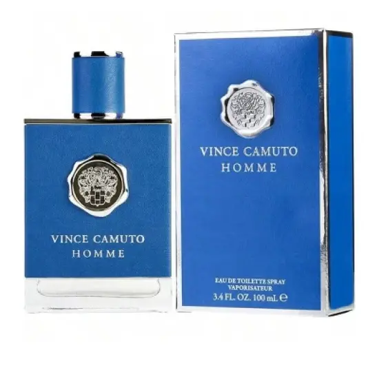 Vince Camuto Lemon, Gin, Ozonic Notes, Fennel, Cypress Men Edt Spray 3.4 Oz 2014  3.4 Oz Fragrance image {1}