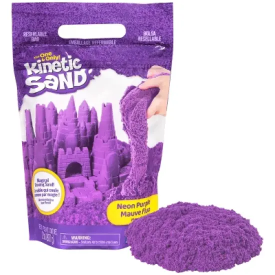 Kinetic Sand Purple 2lb Bag image {9}