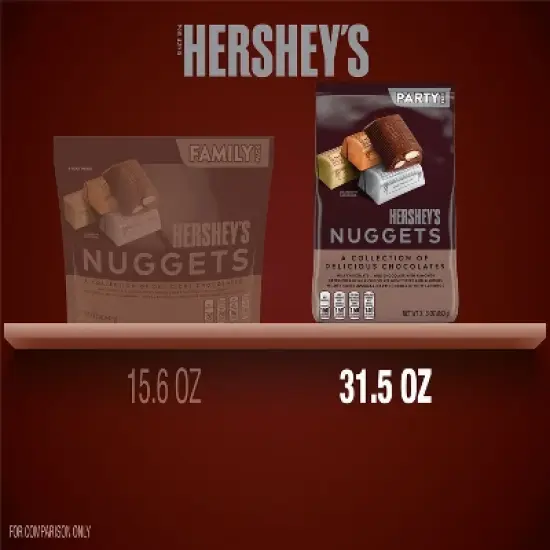 Hershey's Nuggets Assorted Chocolate Candy Mix - 31.5oz image {5}