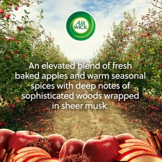 Air Wick Scented Oil Air Freshener Spiced Apples - 1.34 fl oz image {7}
