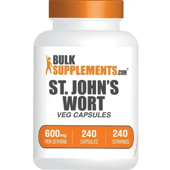 BulkSupplements St. John's Wort Extract Capsules image {6}