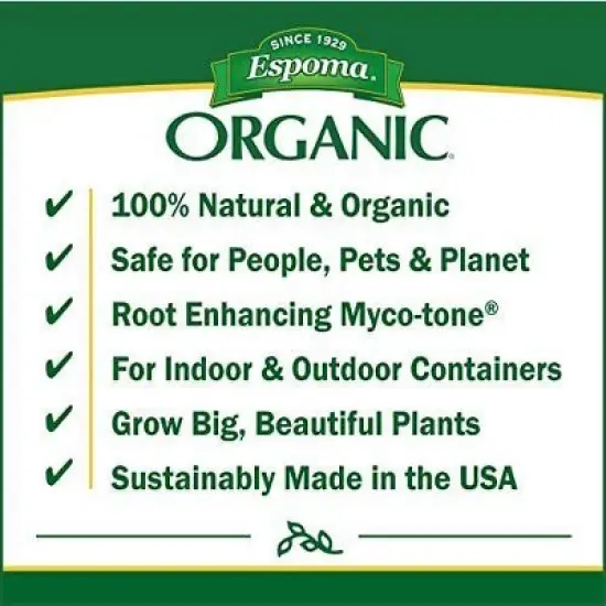 Espoma Organic Potting Soil Mix - All Natural Potting Mix For All Indoor & Outdoor image {2}