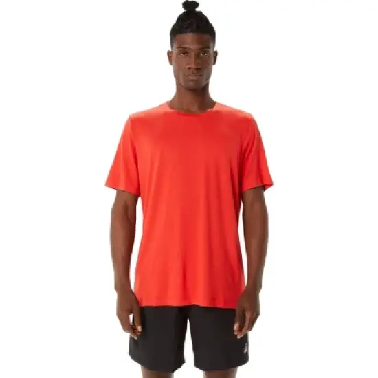 ASICS Men's Short Sleeve HTHR TECH TOP Running Apparel 2011A620 image {7}