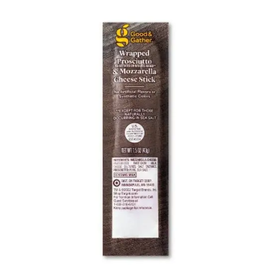 Wrapped Prosciutto and Mozzarella Cheese Stick - 1.5oz - Good & Gather&trade; image {1}