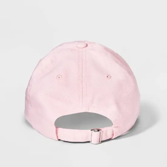 Peach Emoji Baseball Hat - Pink image {2}