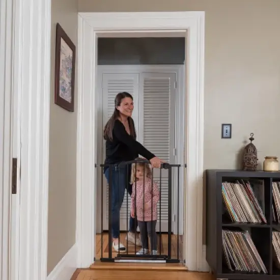 Summer by Ingenuity Extra Tall Decor Safety Gate - Black image {2}
