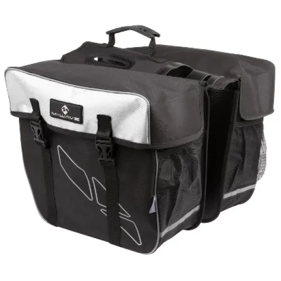 M-Wave|Amsterdam Double Bicycle Pannier Bag image {1}
